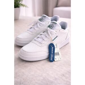 Reebok Classic Club White Leather Sneakers Men's Size 10 Retro Tennis Shoes NWT